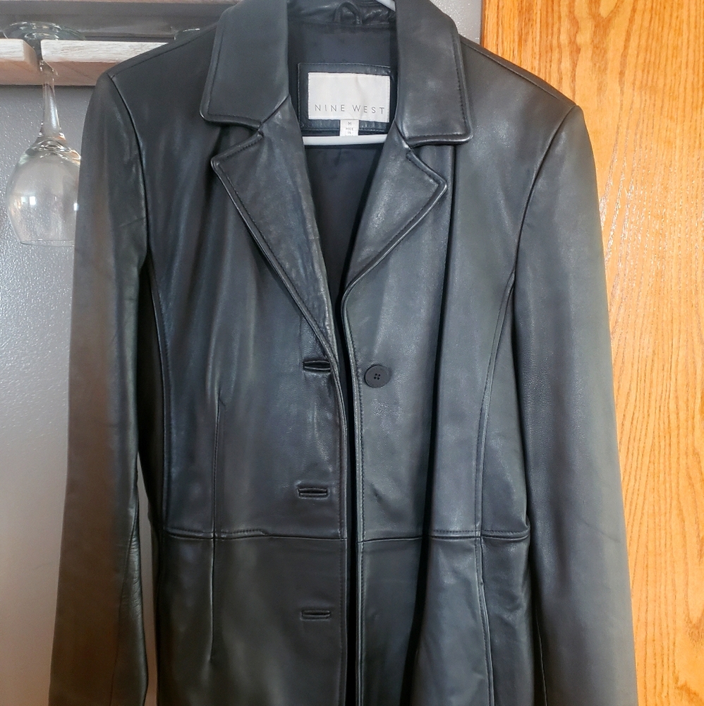 Nine West Leather Jacket